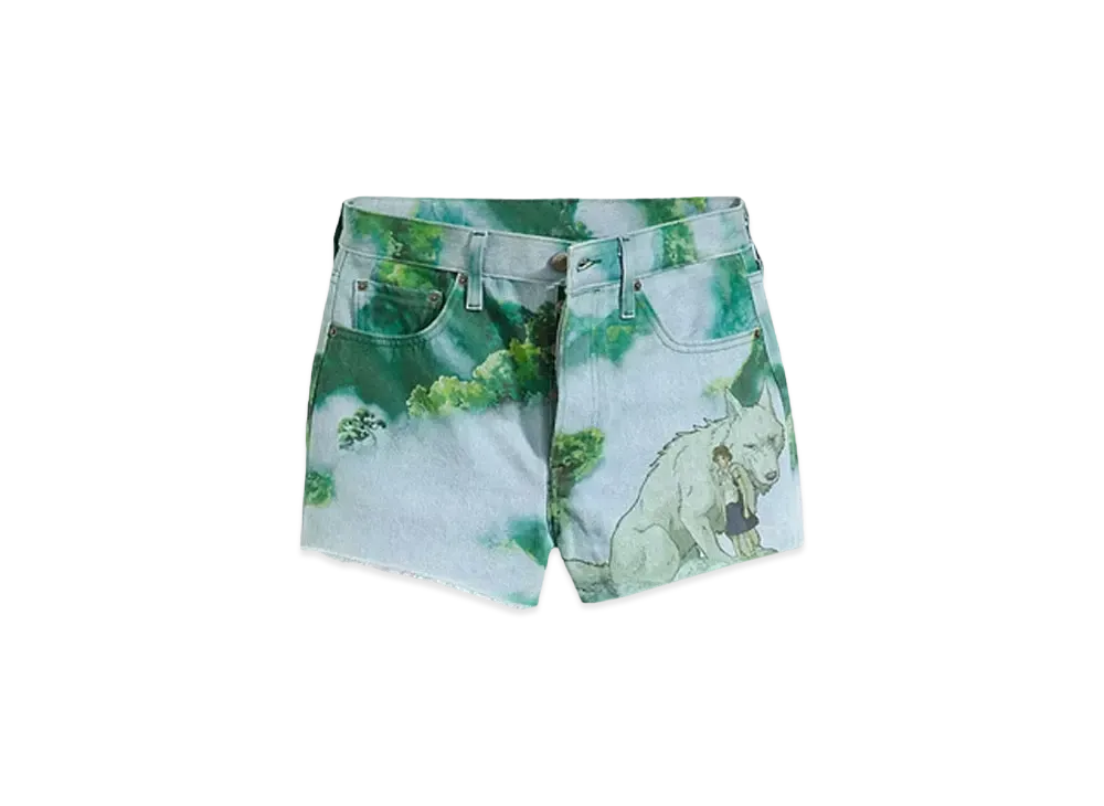 LEVI'S x Princess Mononoke 501 Shorts "Medium Wash"