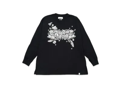 FACETASM BANDANA LOGO SLEEVE TEE "BLACK"