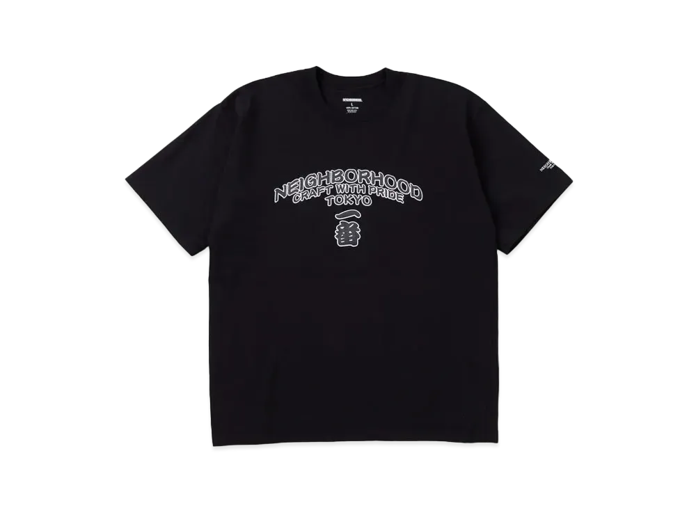 NEIGHBORHOOD NH 231 Spot . Tee SS-11 "Black"