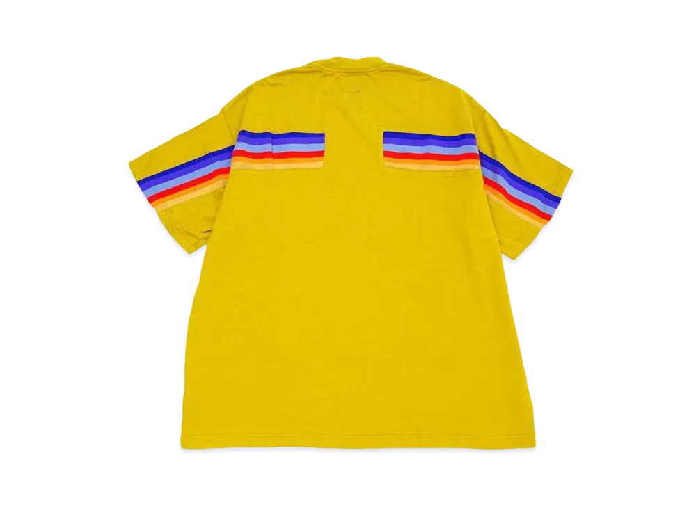 FACETASM RIB BIG TEE "GOLD"