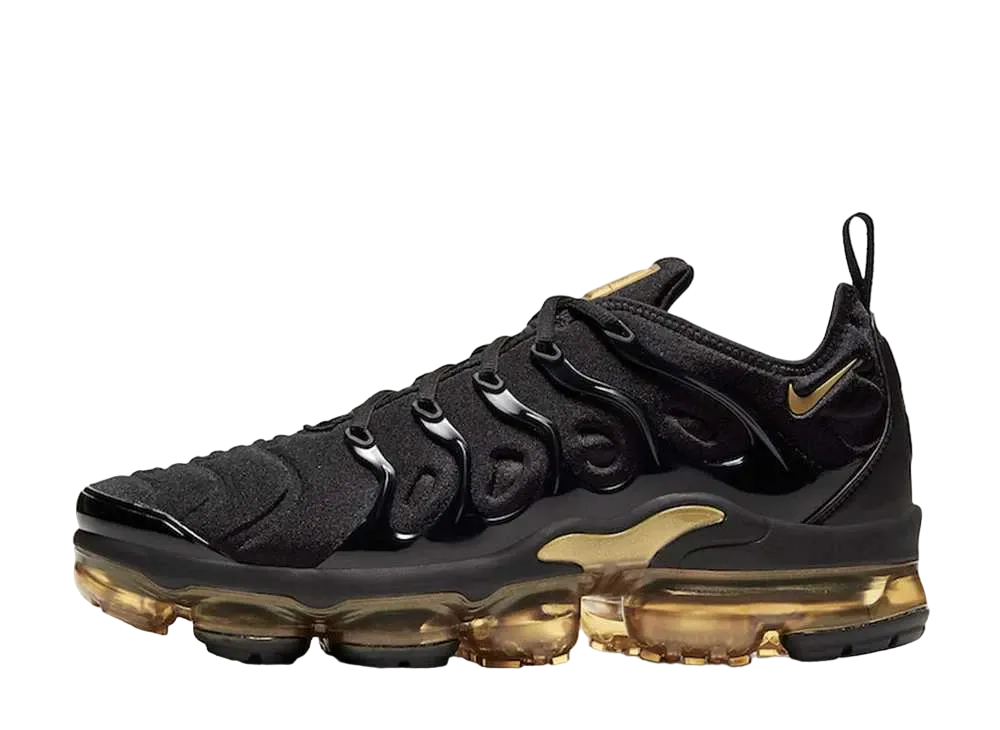 ナイキ エアヴェイパーマックス プラス "ブラック/メタリックゴールド"