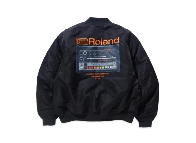 XLARGE x Roland Reversible Military Jacket "Black"