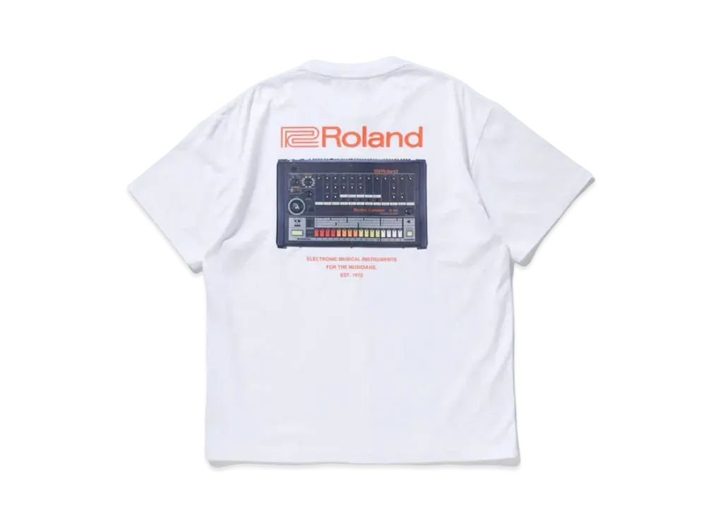 XLARGE x Roland TR 808 S/S Tee "White"