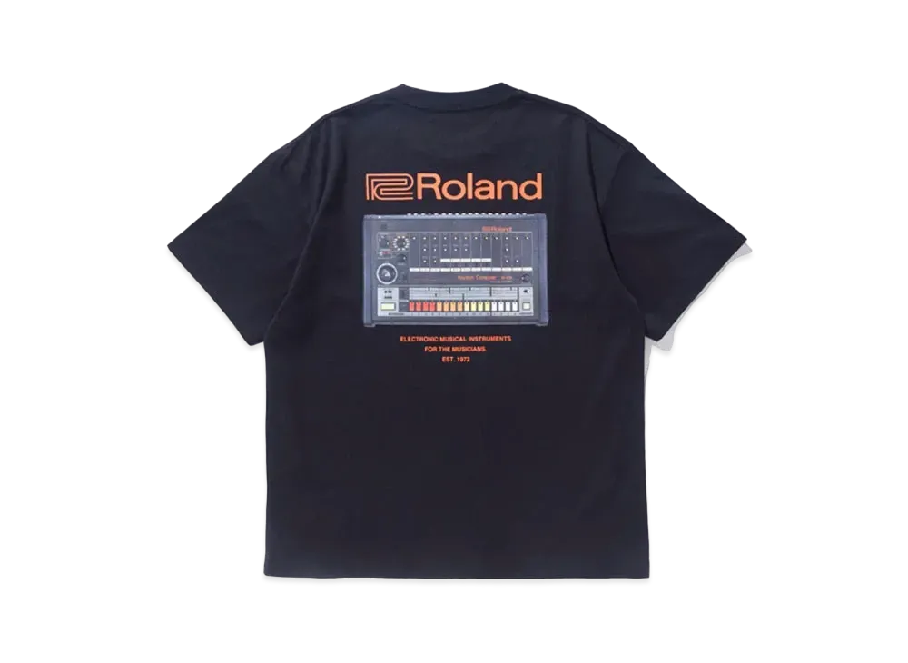 XLARGE x Roland TR 808 S/S Tee "Black"
