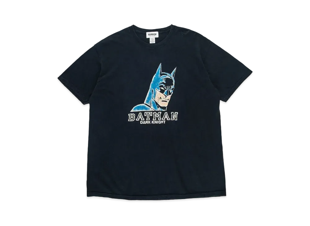 BOW WOW BATMAN DARK KNIGHT TEE "BLACK AGEING"