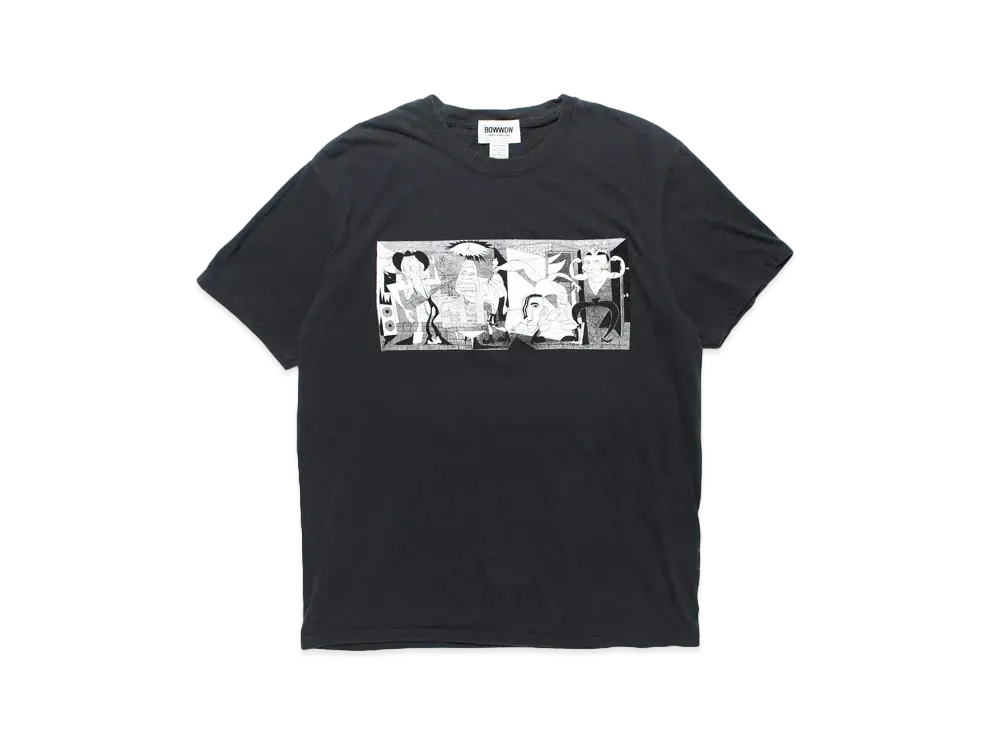 BOW WOW RED PABLO TEE "BLACK AGEING"