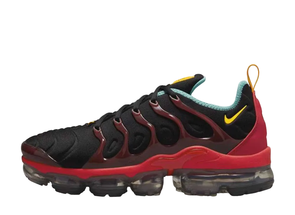 ナイキ エアヴェイパーマックス プラス "ブラック/ユニバーシティゴールド"