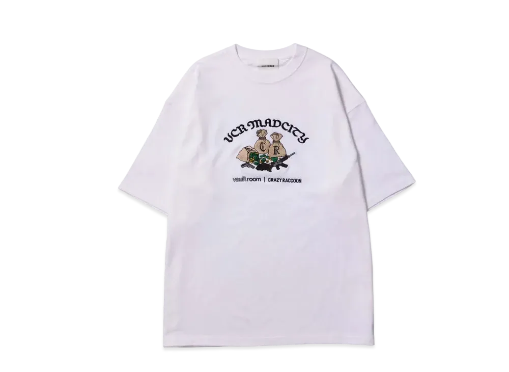 VAULTROOM Bank Robbery Tee "White"