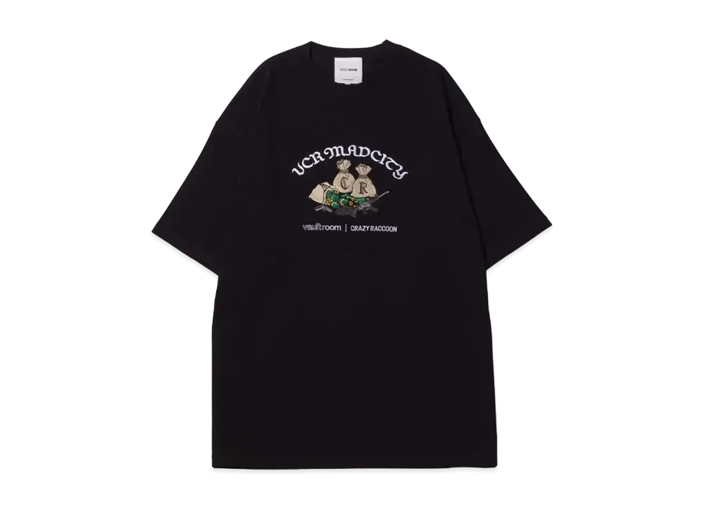 VAULTROOM Bank Robbery Tee "Black"