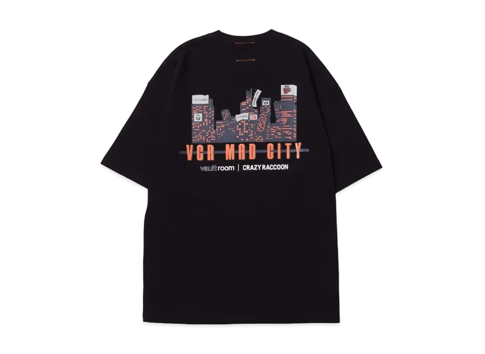 VAULTROOM Mad City Tee "Black"