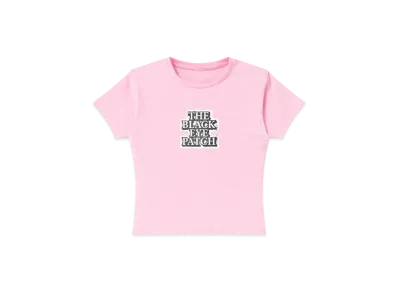 Black Eye Patch OG Baby Tee "Pink"