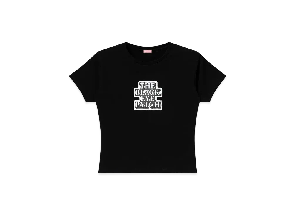 Black Eye Patch OG Baby Tee "Black"
