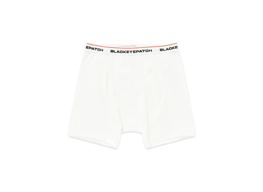 Black Eye Patch Basic Boxers "White"