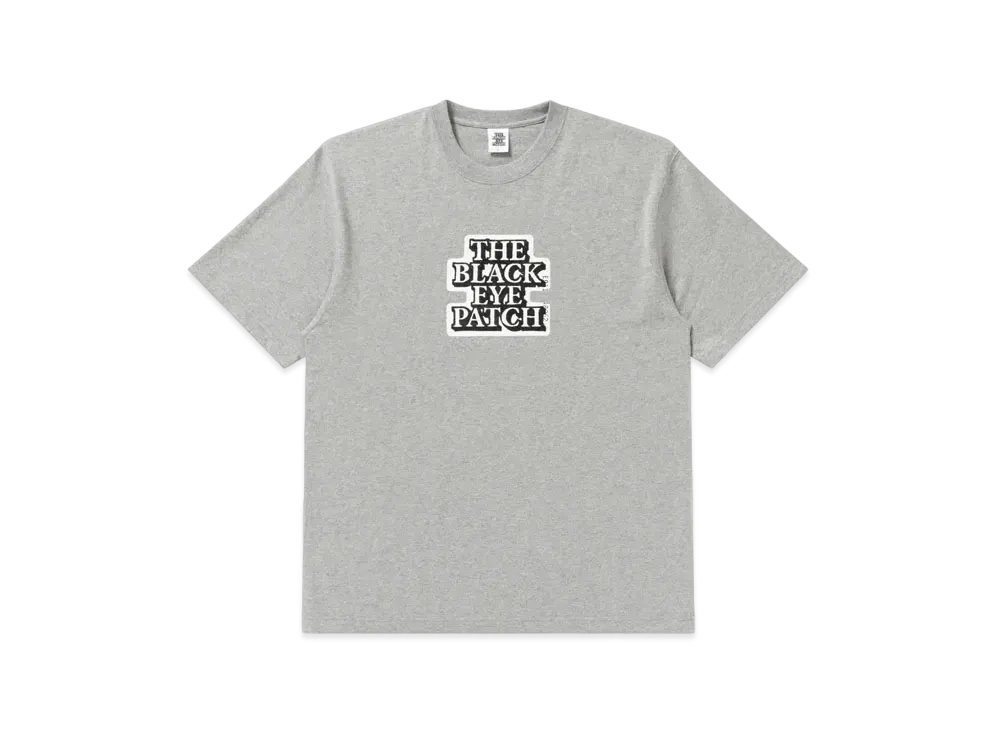 Black Eye Patch OG Label Tee "Heather Gray"