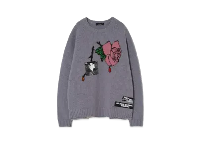 UNDERCOVER Wool Knit Pullover "Lavender"