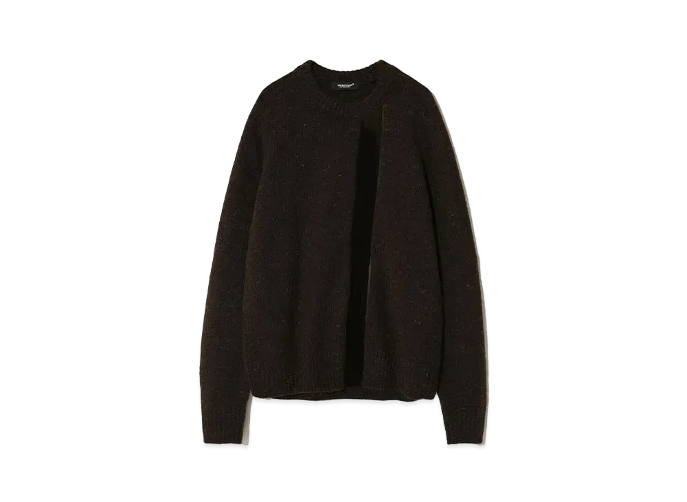 UNDERCOVER Wool Knit Pullover "Dark Brown"