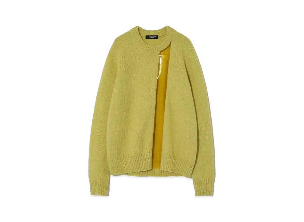 UNDERCOVER Wool Knit Pullover "Yellow"