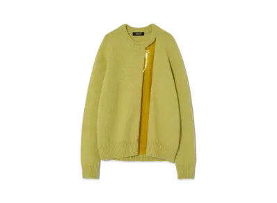 UNDERCOVER Wool Knit Pullover "Yellow"