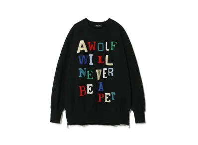 UNDERCOVER Cotton Sweatshirt Pullover "Black"