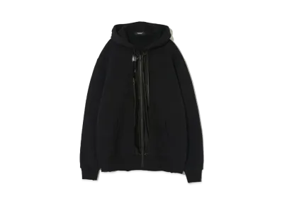 UNDERCOVER Cotton Sweat Zip Up Hoodie "Black"