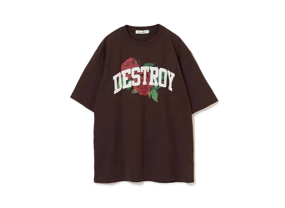 UNDERCOVER Cotton T-shirt "Brown"