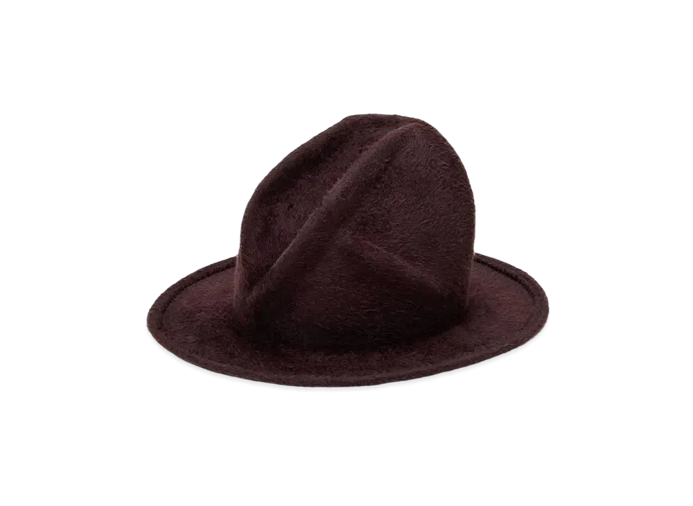 UNDERCOVER Rabbit Felt Hat "Dark Brown"