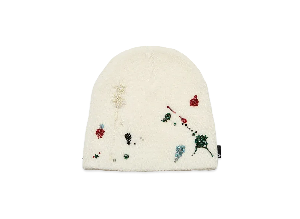 UNDERCOVER Wool Blend Acrylic Knit Hat "Ivory"