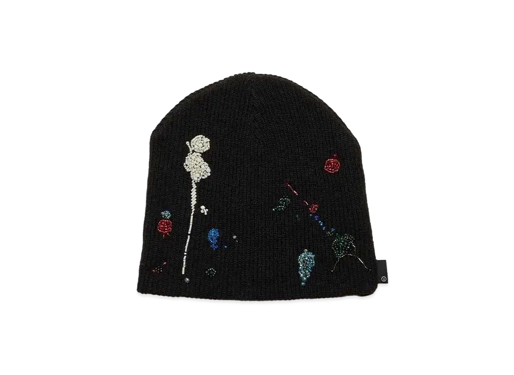 UNDERCOVER Wool Blend Acrylic Knit Hat "Black"