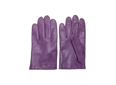 UNDERCOVER Sheepskin Gloves "Purple"