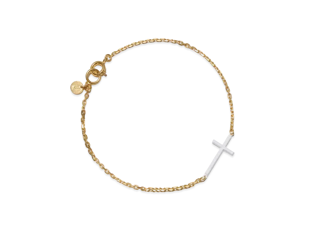UNDERCOVER Silver Chain Bracelet "Gold"