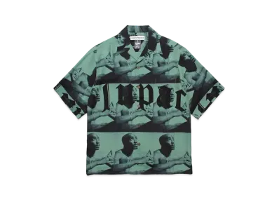 WACKO MARIA x 2PAC / Hawaiian Shirt "Green"