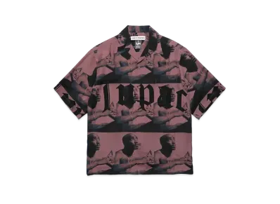 WACKO MARIA x 2PAC / Hawaiian Shirt "Burgundy"