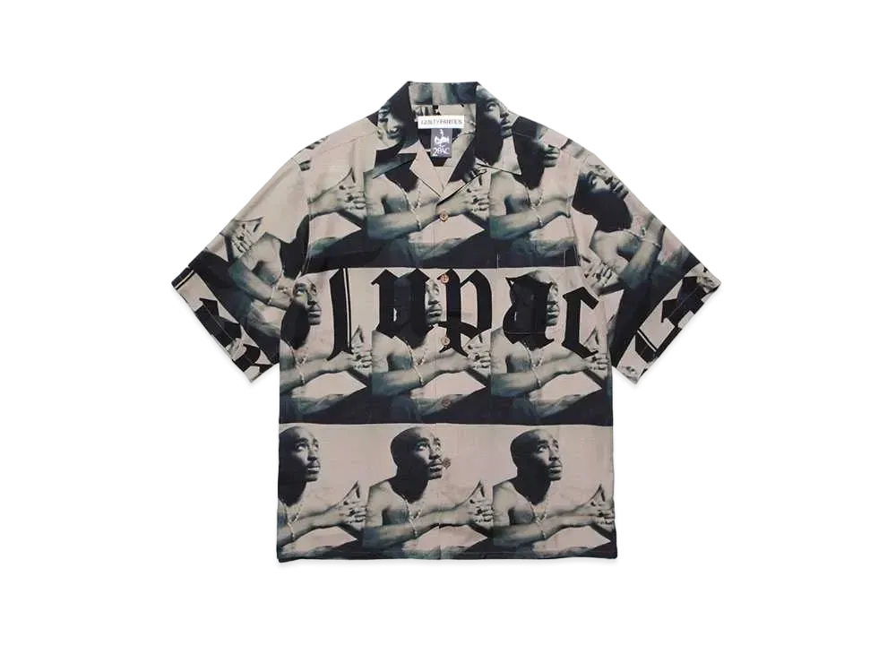 WACKO MARIA x 2PAC / Hawaiian Shirt "Beige"