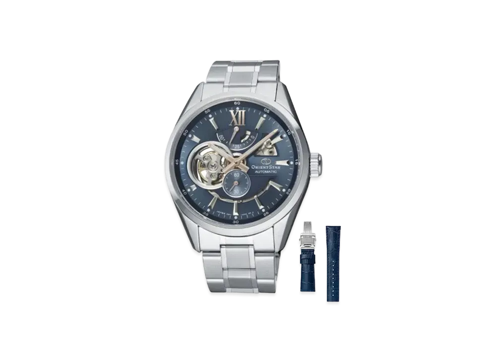 ORIENT STAR Contemporary Collection Modern Skeleton with Spare Band Prestige Shop Limited RK-AV0009L