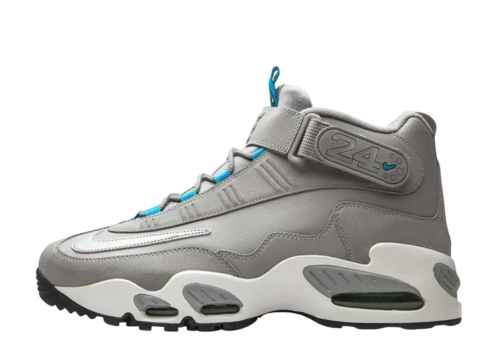 ナイキ エアグリフィーマックス1 "ミディアムグレー/メタリックシルバー/マリーナブルー"