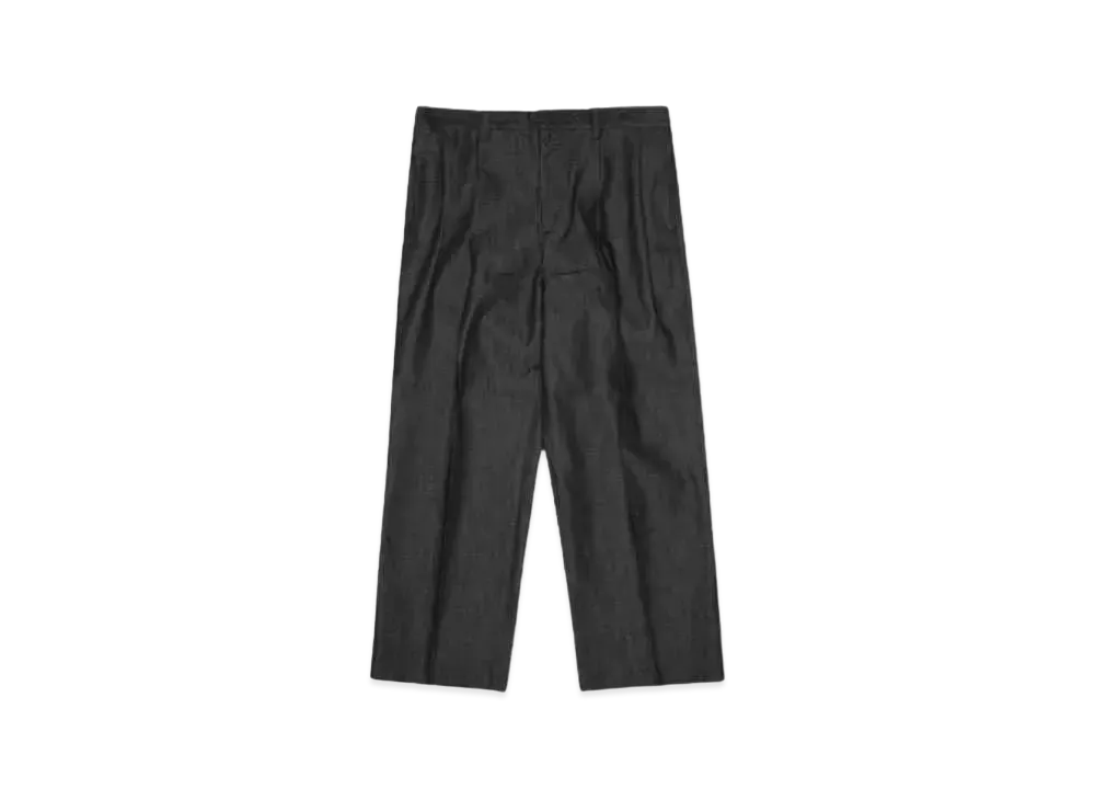 NEONSIGN Nv denim slacks "BLACK"