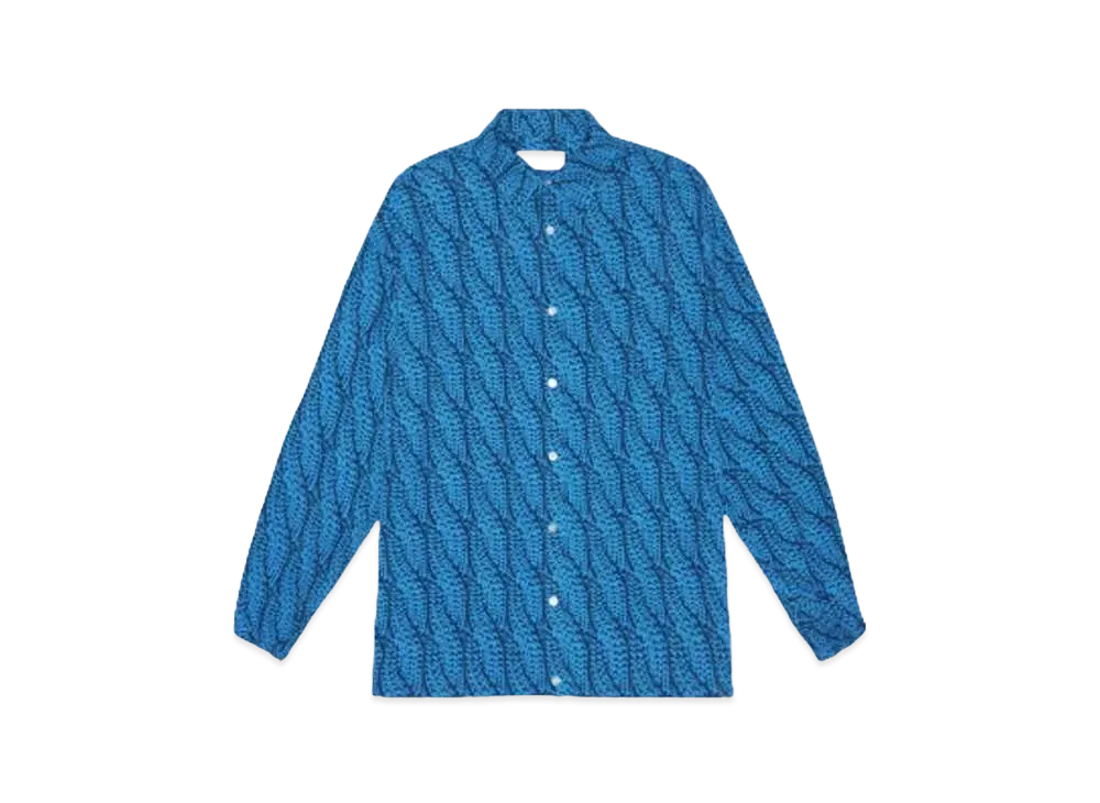 NEONSIGN Cable Balloon Shirts "BLUE"