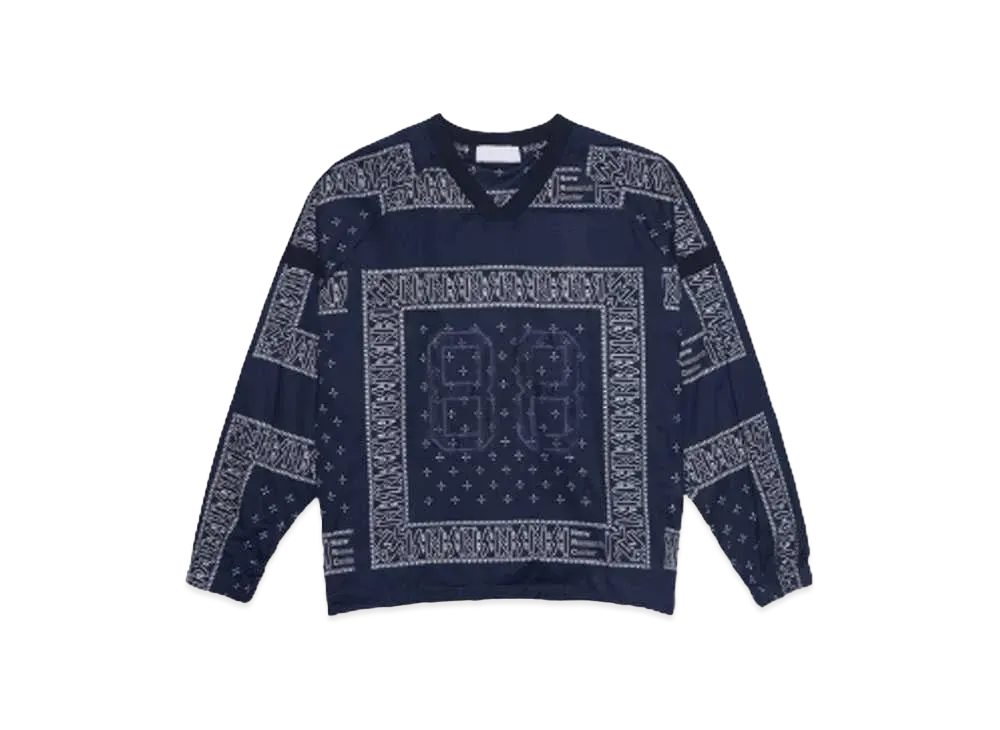 NEONSIGN Bandana Foot Ball Shirts "NAVY"