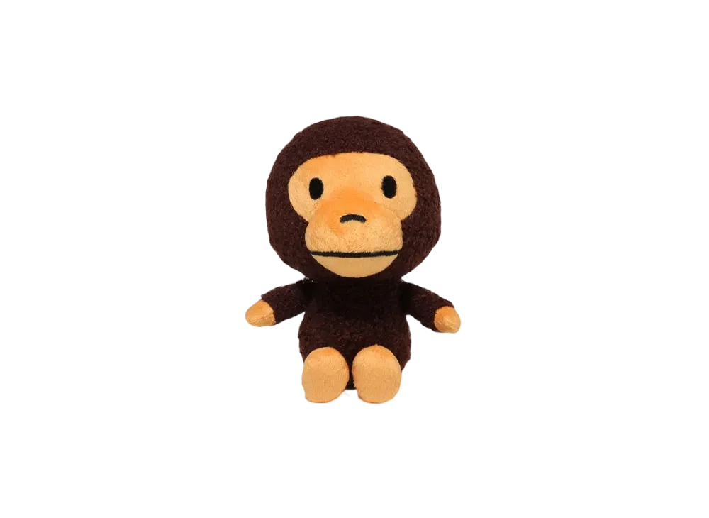 A BATHING APE Baby Milo Plush Doll "Brown"
