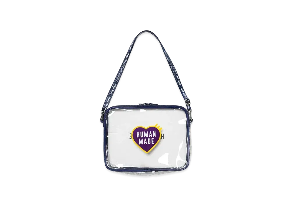 HUMAN MADE PVC Pouch Large "Navy"