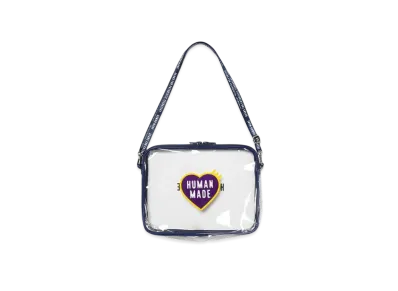 HUMAN MADE PVC Pouch Large "Navy"