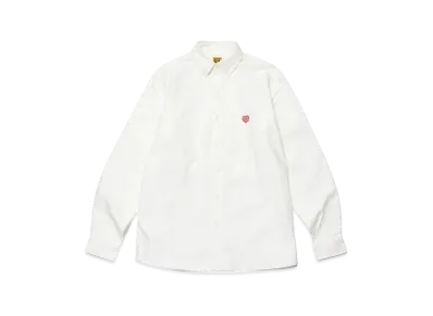 HUMAN MADE Oxford B.D L/S Shirt "White"