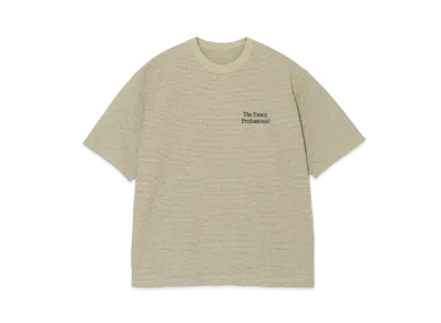 ENNOY 23SS S/S Border T-Shirt "Beige"