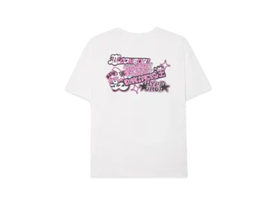 FRUIT OF THE LOOM x ハヤシレナ TYPOGRAPHY LOGO T-SHIRTS "WHITE"