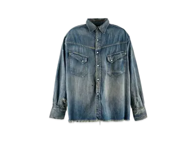 SAINT Mxxxxxx 23AW Denim Shirt "Blue"