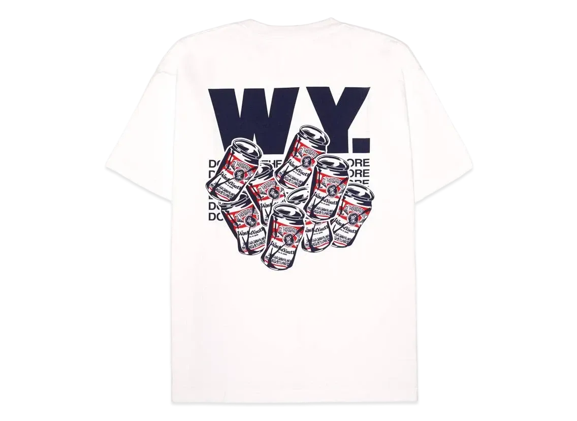 Wasted Youth T-Shirt#4 "White" / VERDY