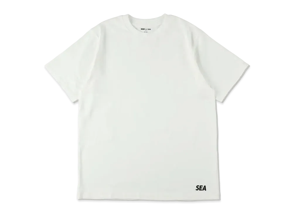 WIND AND SEA Plain S/S Tee "White"
