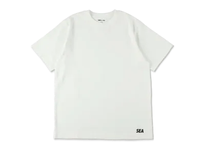 WIND AND SEA Plain S/S Tee "White"