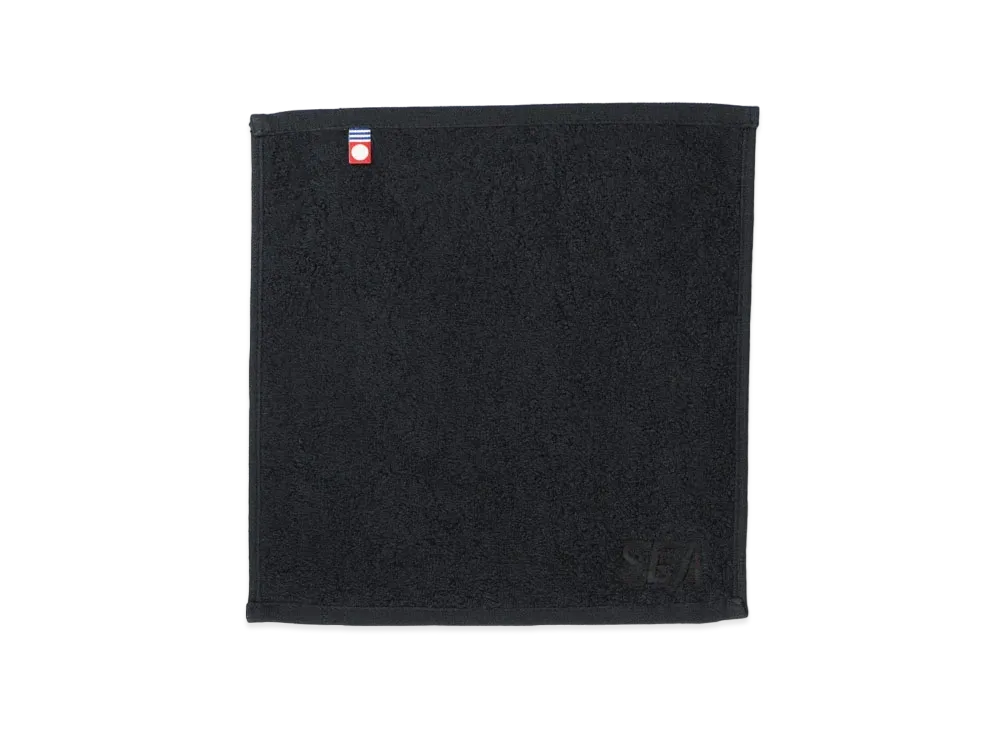 WIND AND SEA Sea Hand Towel "Black"