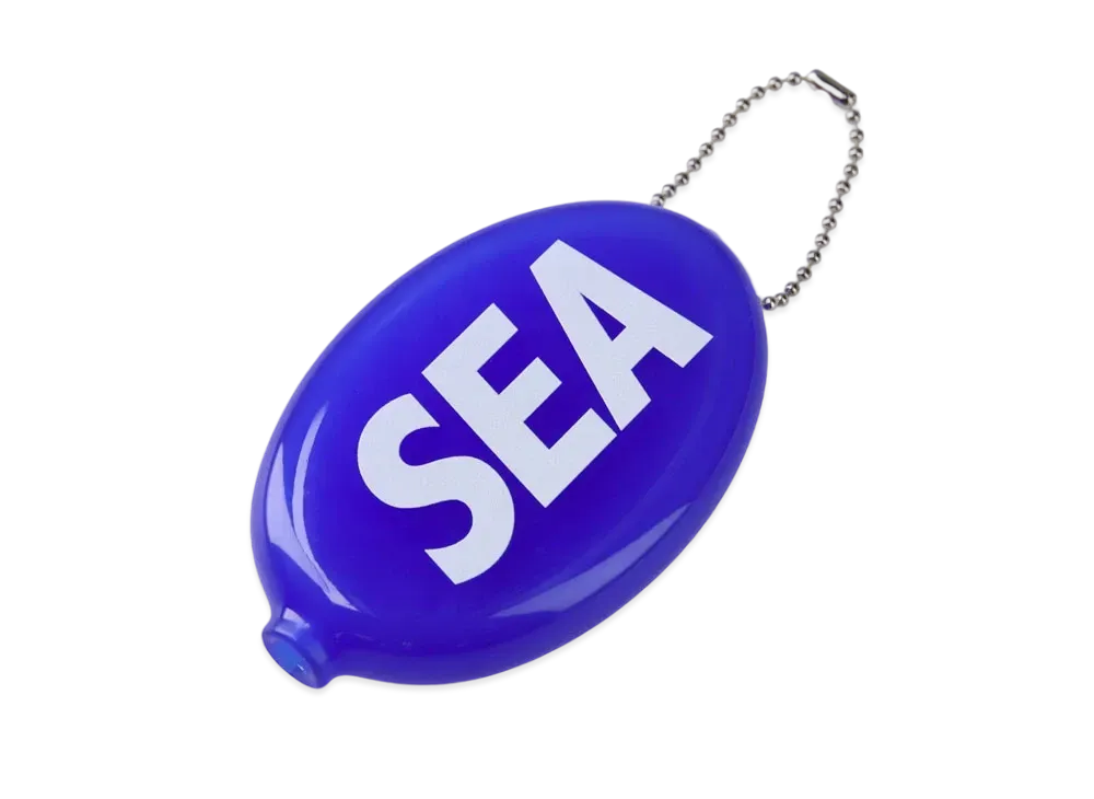 WIND AND SEA Sea Coin Case "Blue"